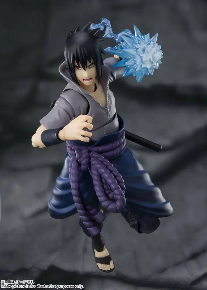 Naruto Shippuden S.H. Figuarts Figurka Akcji Sasuke Uchiha -He who bears all Hatred- 15 cm zdjęcie produktu