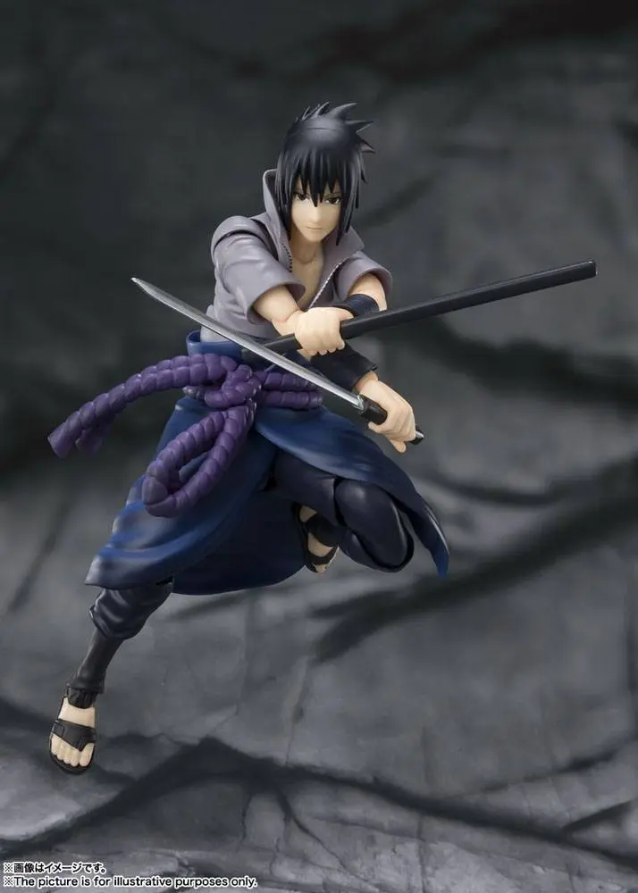 Naruto Shippuden S.H. Figuarts Figurka Akcji Sasuke Uchiha -He who bears all Hatred- 15 cm zdjęcie produktu