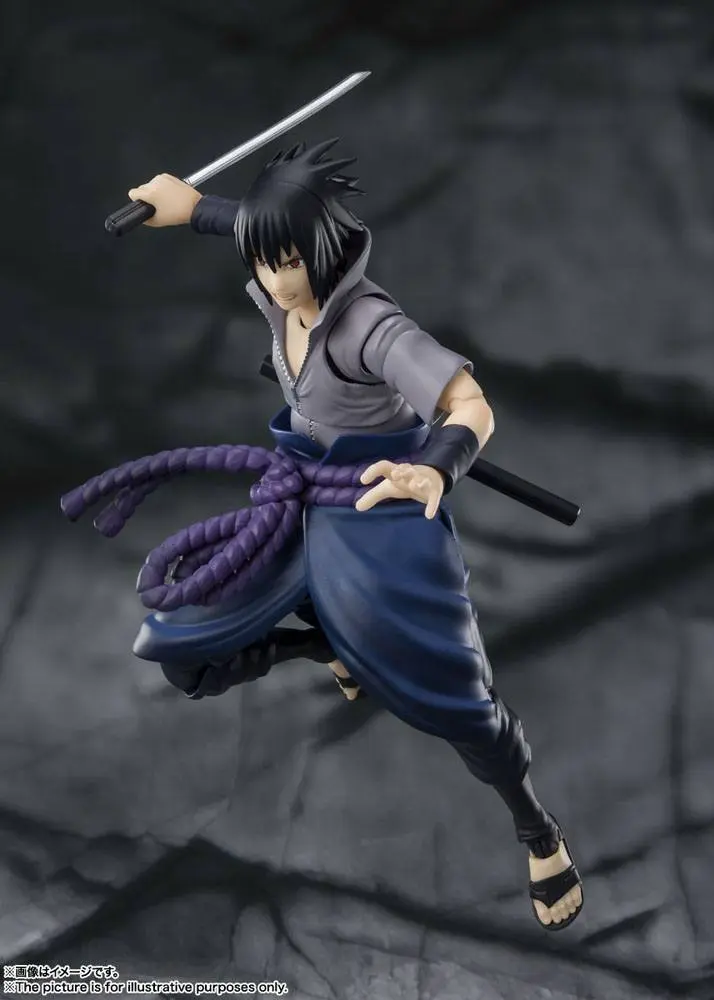 Naruto Shippuden S.H. Figuarts Figurka Akcji Sasuke Uchiha -He who bears all Hatred- 15 cm zdjęcie produktu