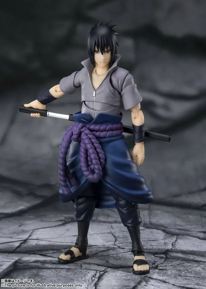 Naruto Shippuden S.H. Figuarts Figurka Akcji Sasuke Uchiha -He who bears all Hatred- 15 cm zdjęcie produktu