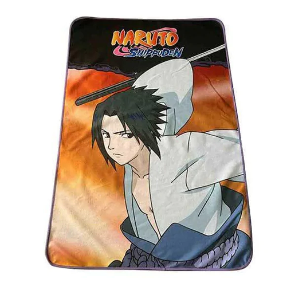 Koc polarowy Naruto Shippuden Sasuke 100 x 150 cm zdjęcie produktu