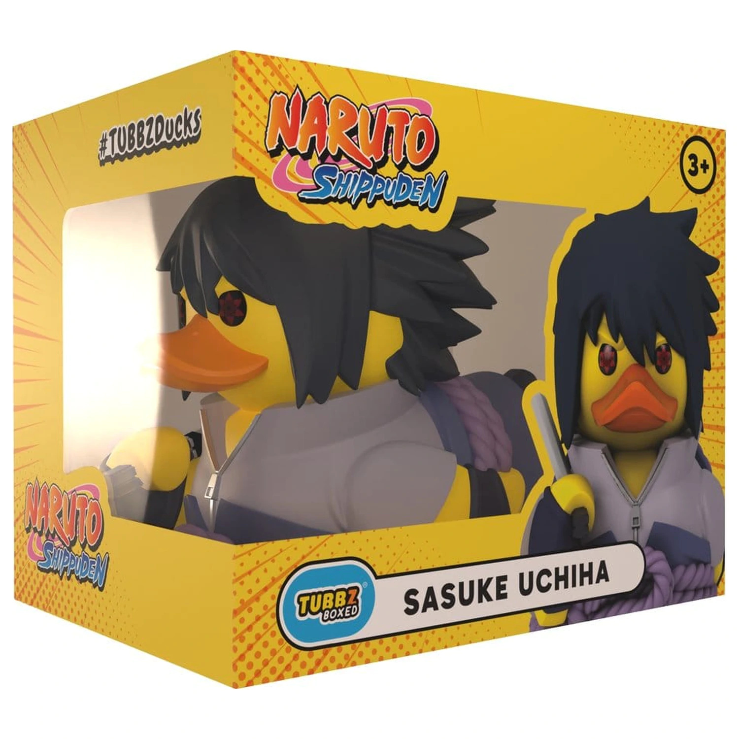 Naruto Shippuden Tubbz PVC figurka Sasuke Uchiha Boxed Edition 10 cm zdjęcie produktu