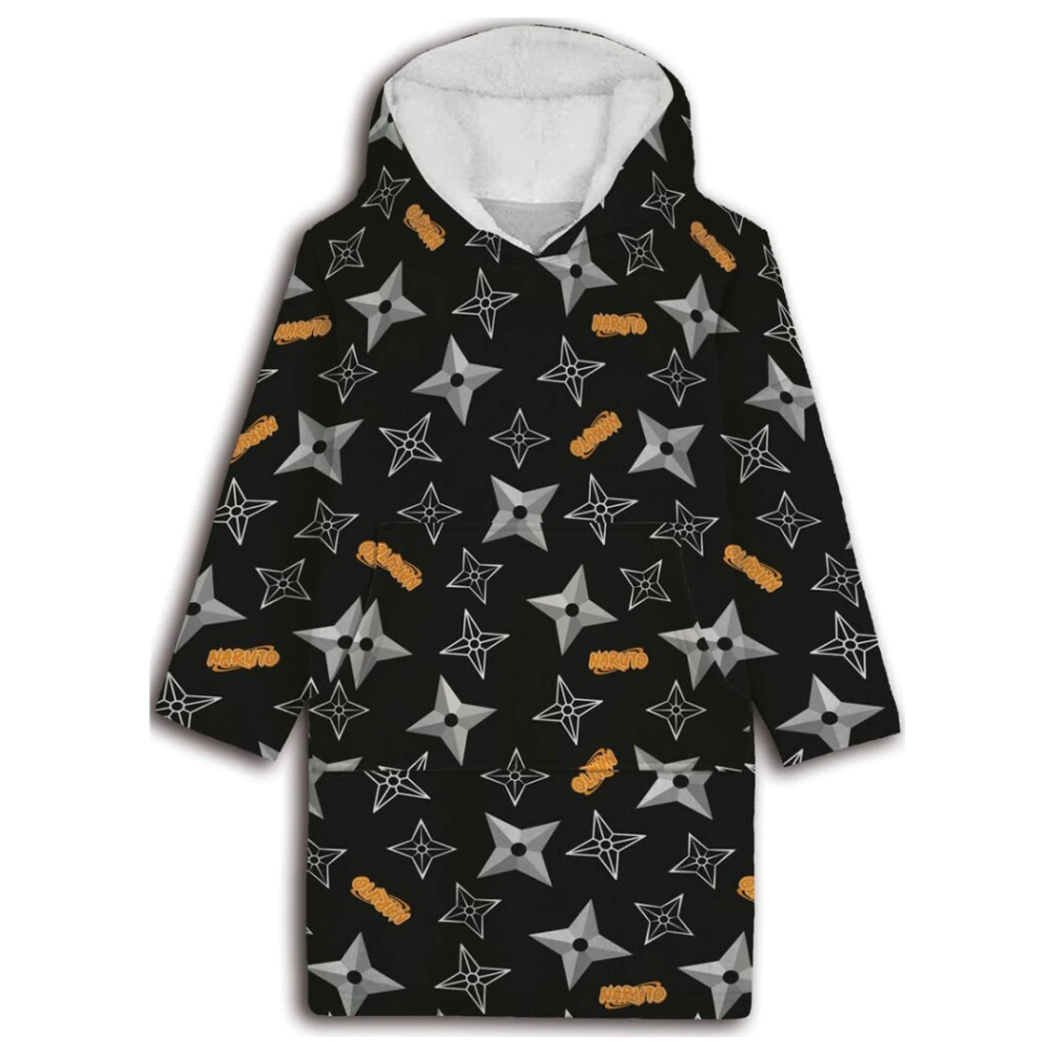 Naruto Shuriken noszony koc z polaru, poncho, 7-14 lat zdjęcie produktu