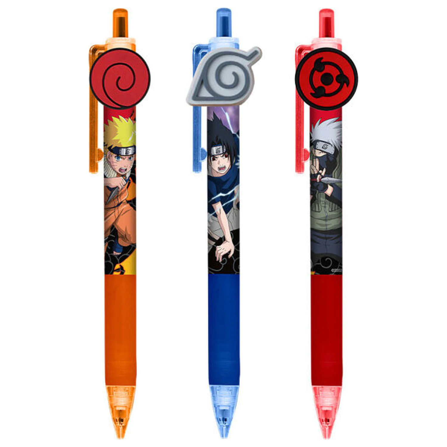 Naruto Symbol zestaw długopisów 3 szt. zdjęcie produktu