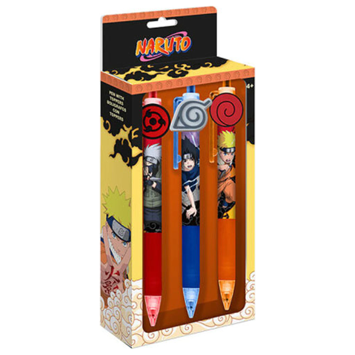 Naruto Symbol zestaw długopisów 3 szt. zdjęcie produktu