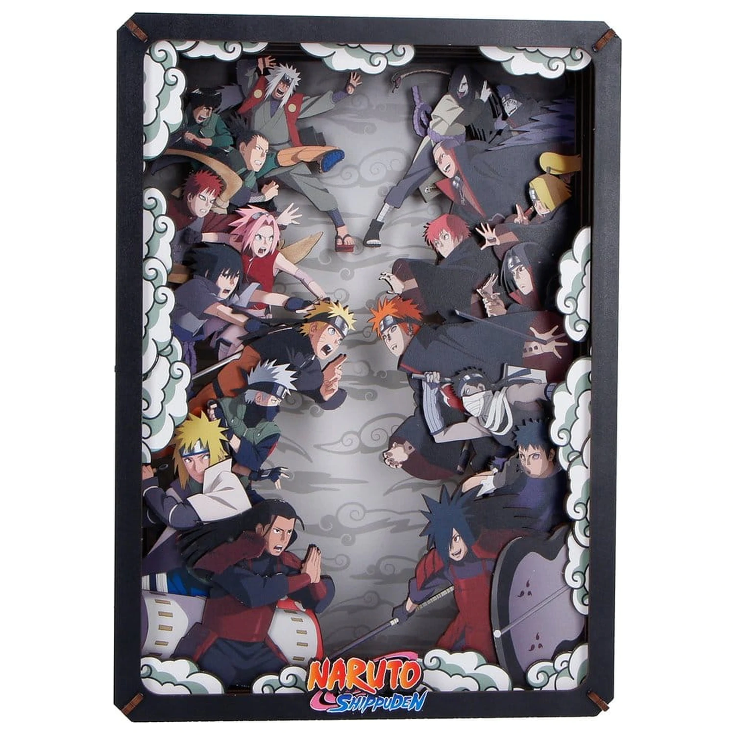 Naruto Model Kit Drewniane Theatre Combat (Duży) 26 cm zdjęcie produktu