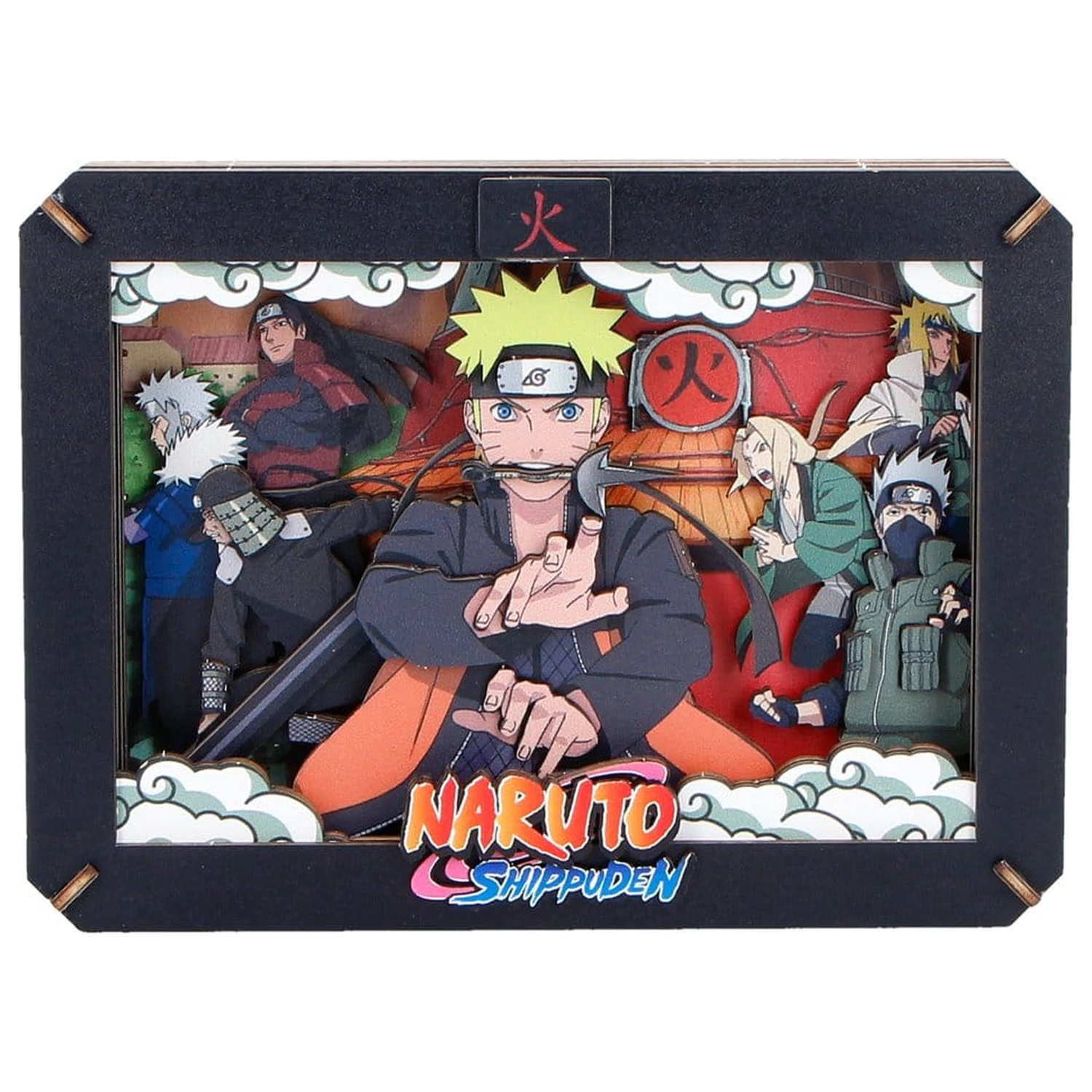 Naruto Model Kit Wooden Theatre Hokage (Medium) 10 cm zdjęcie produktu