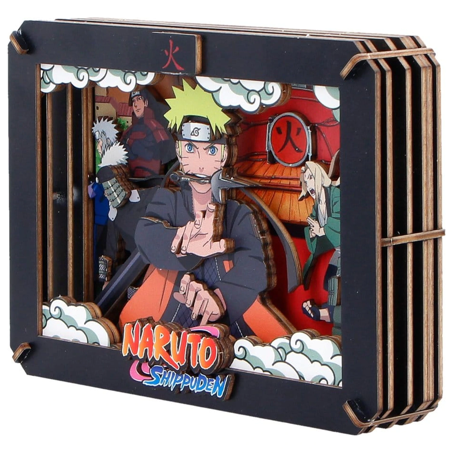 Naruto Model Kit Wooden Theatre Hokage (Medium) 10 cm zdjęcie produktu