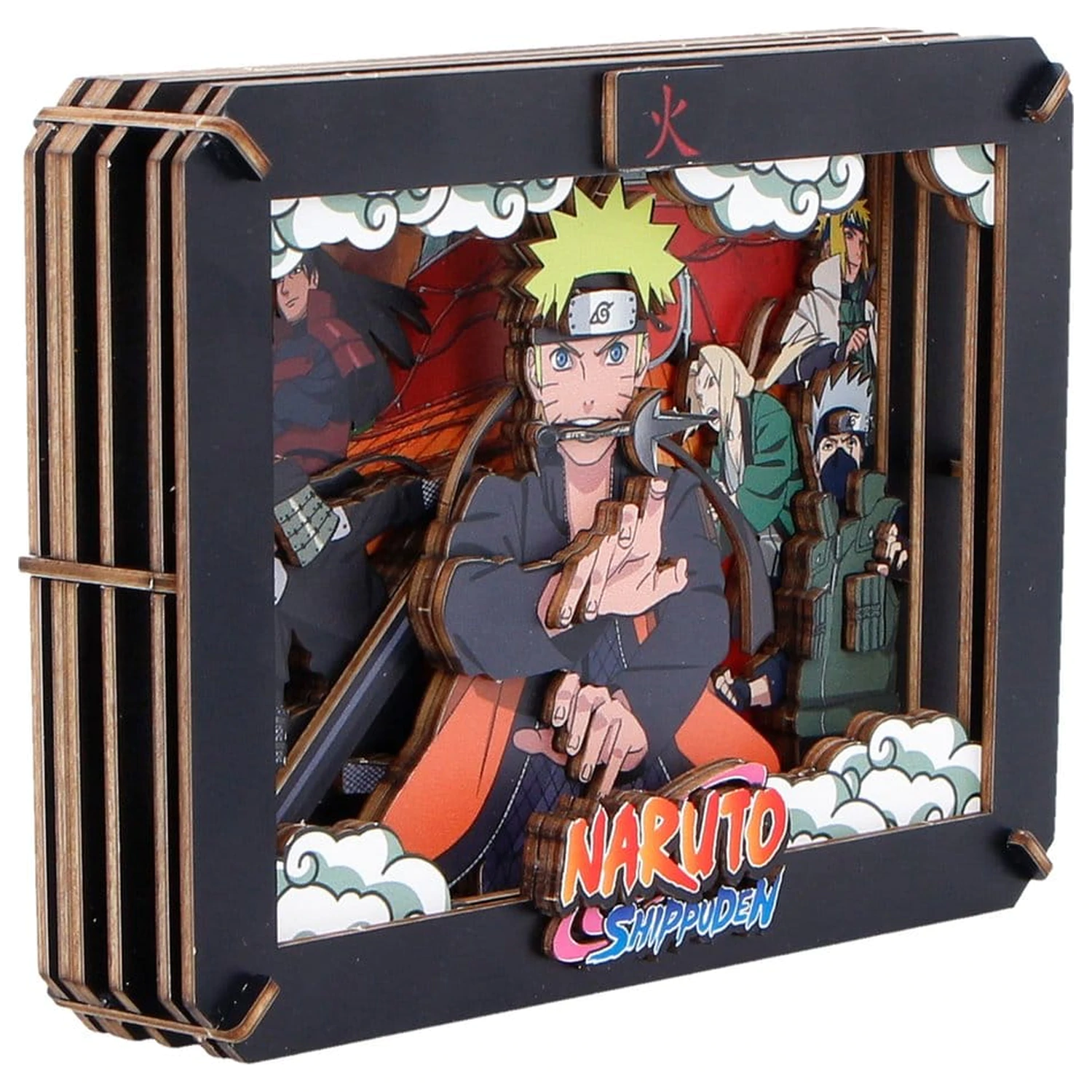 Naruto Model Kit Wooden Theatre Hokage (Medium) 10 cm zdjęcie produktu