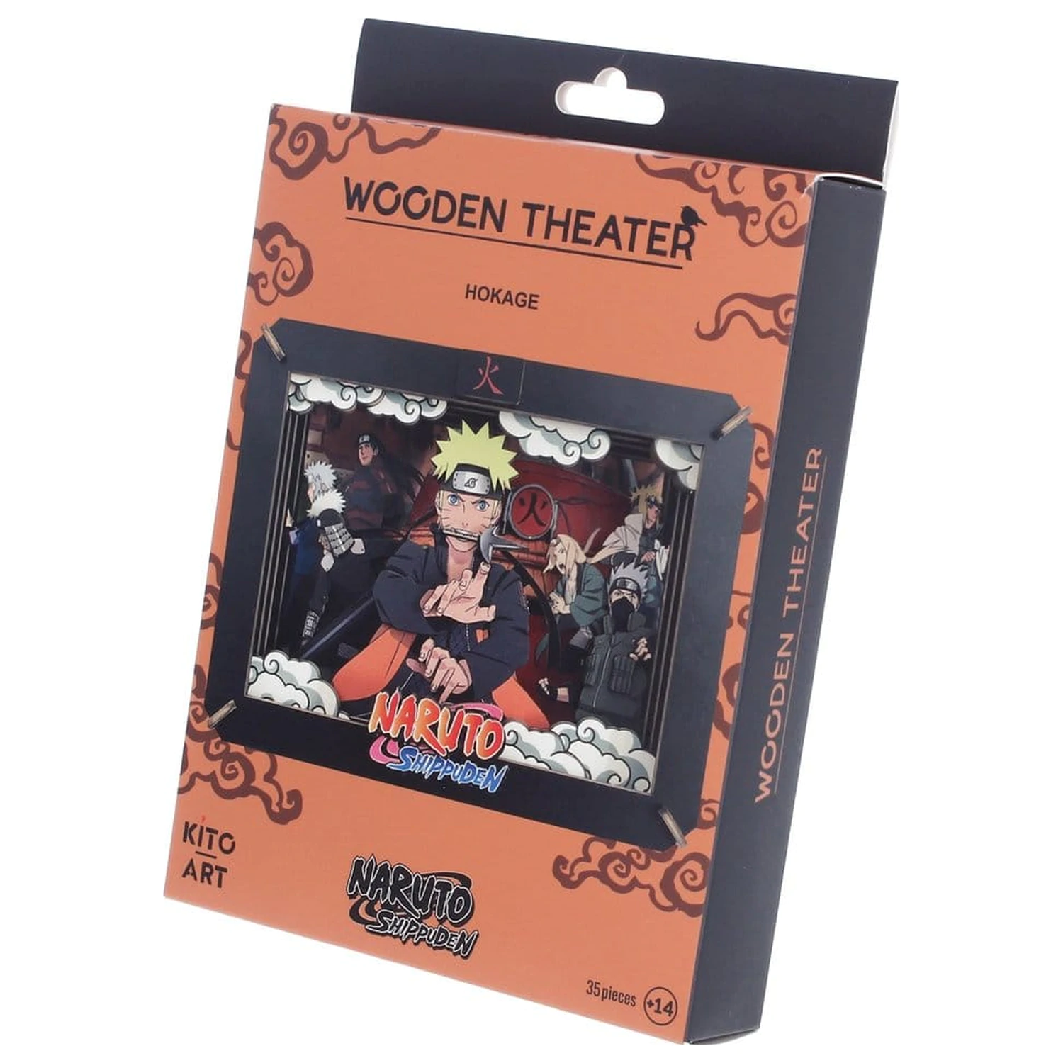 Naruto Model Kit Wooden Theatre Hokage (Medium) 10 cm zdjęcie produktu