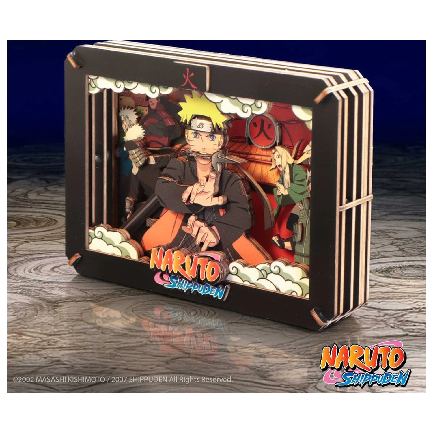 Naruto Model Kit Wooden Theatre Hokage (Medium) 10 cm zdjęcie produktu