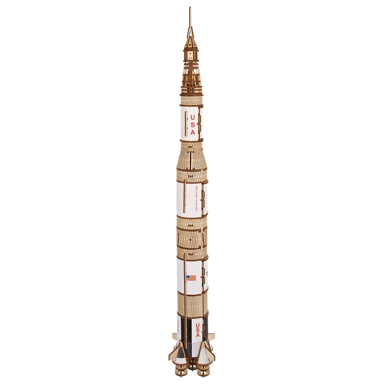 NASA 3D Drewniana Puzzle Saturn V zdjęcie produktu