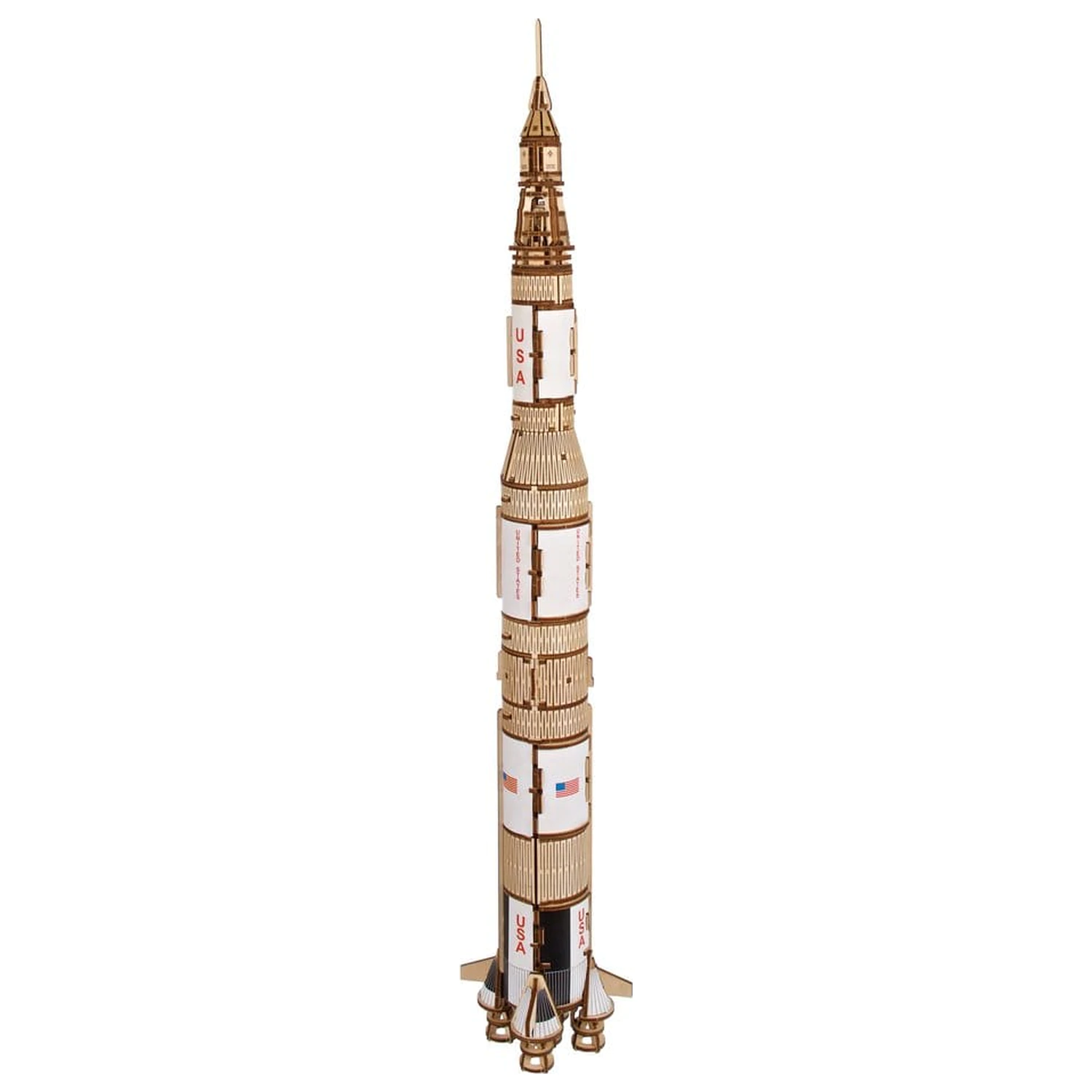 NASA 3D Drewniana Puzzle Saturn V zdjęcie produktu