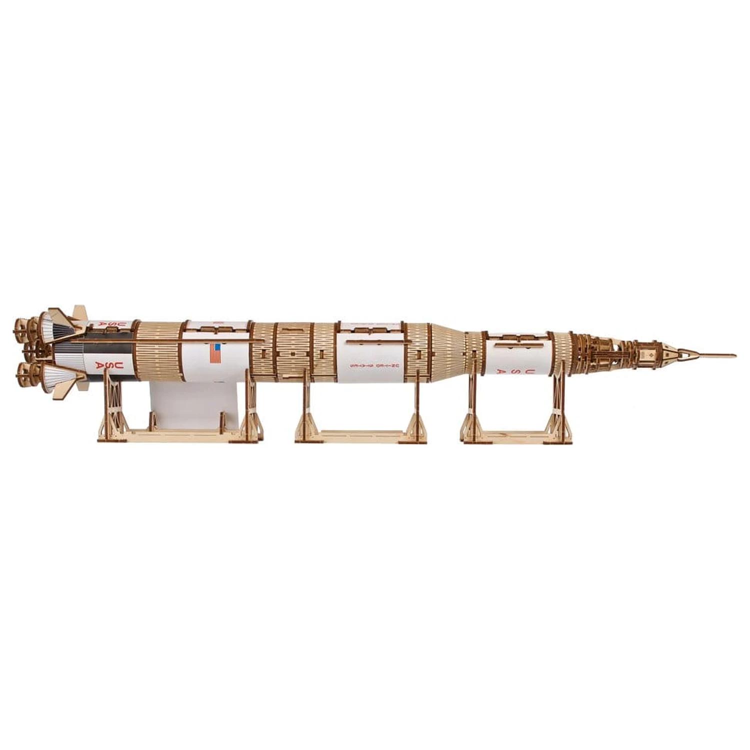 NASA 3D Drewniana Puzzle Saturn V zdjęcie produktu