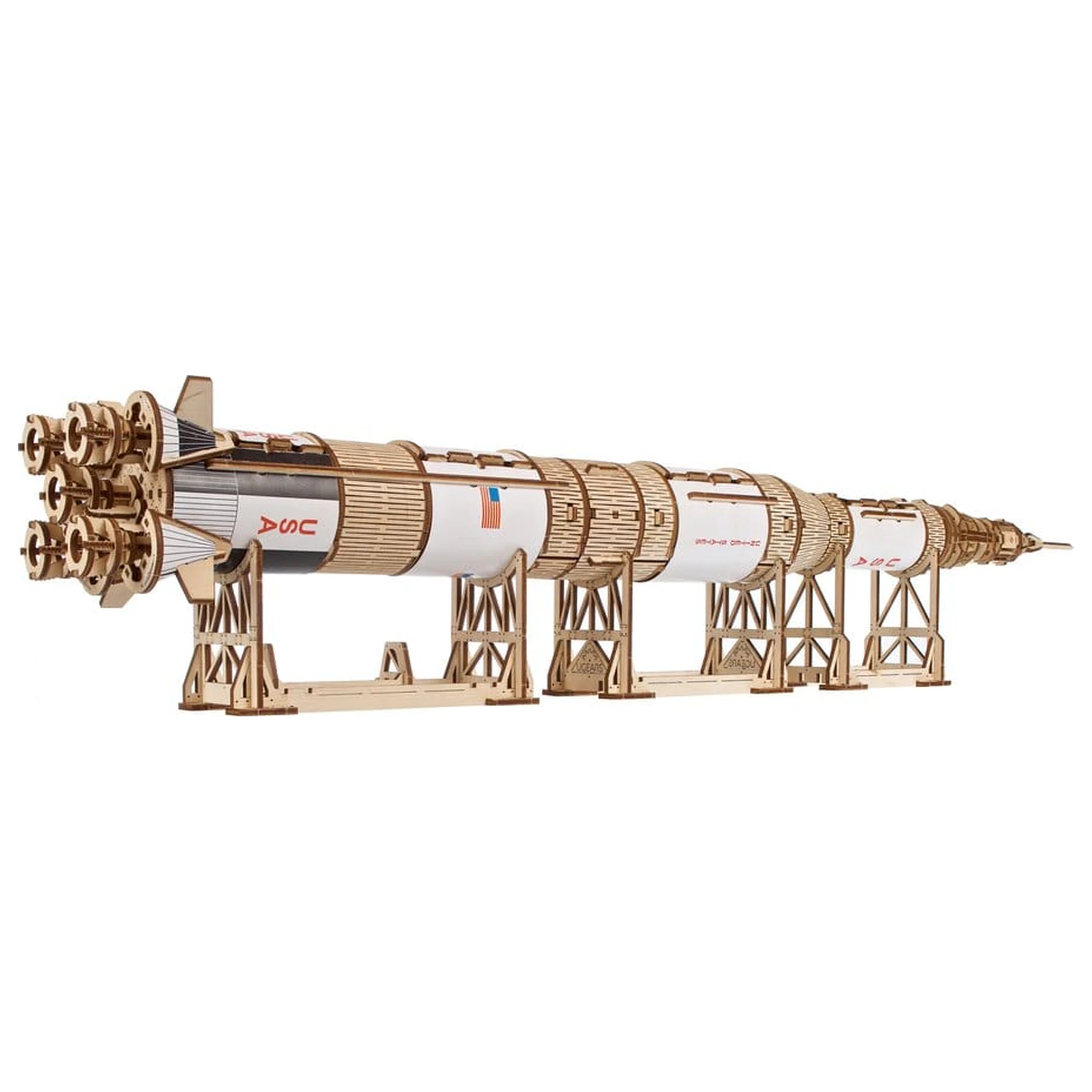 NASA 3D Drewniana Puzzle Saturn V zdjęcie produktu