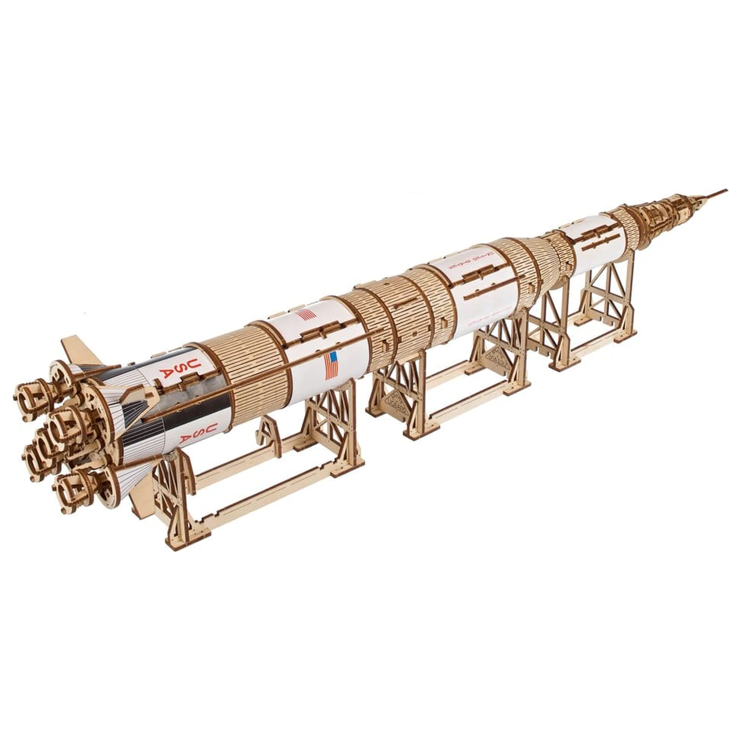 NASA 3D Drewniana Puzzle Saturn V zdjęcie produktu