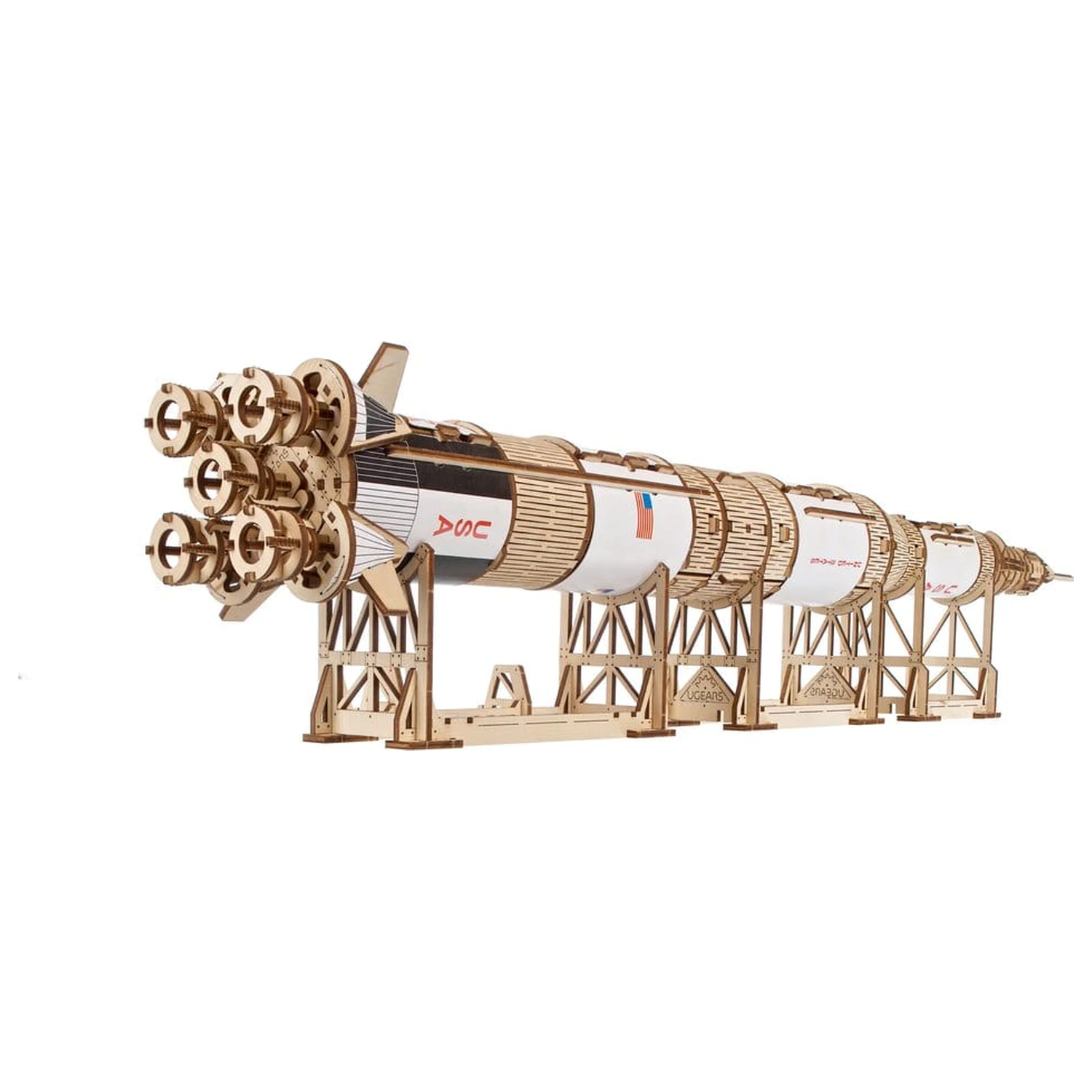 NASA 3D Drewniana Puzzle Saturn V zdjęcie produktu