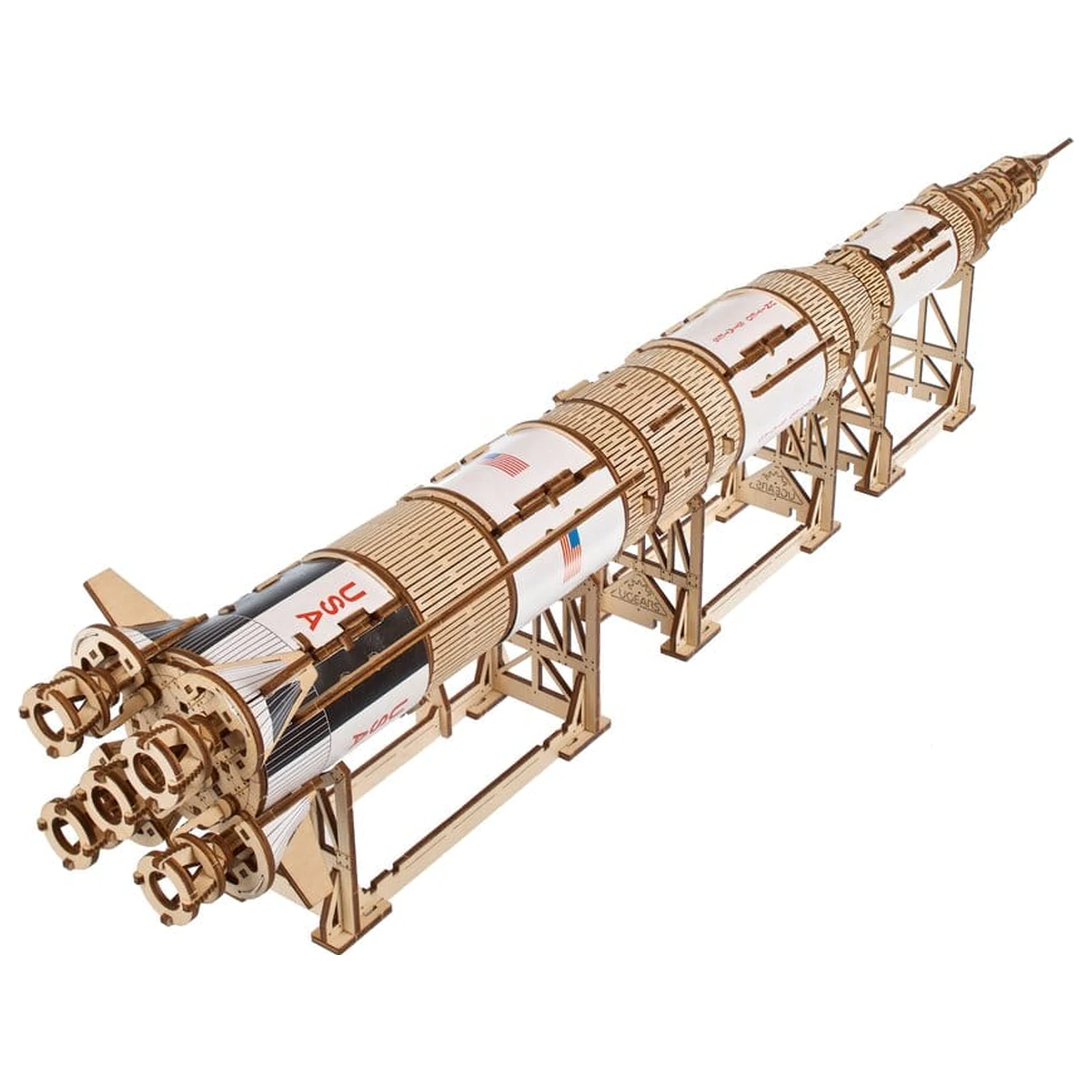 NASA 3D Drewniana Puzzle Saturn V zdjęcie produktu