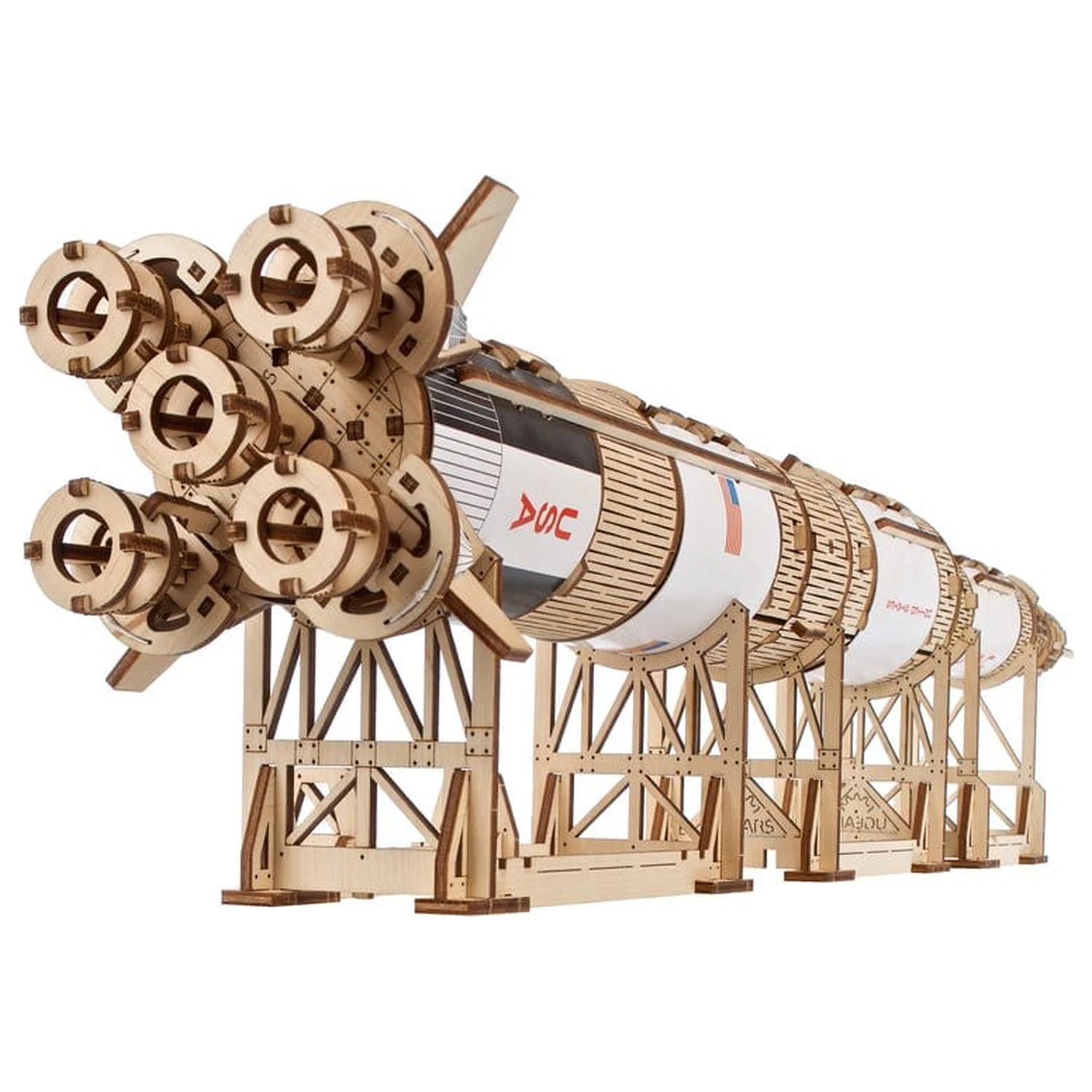 NASA 3D Drewniana Puzzle Saturn V zdjęcie produktu