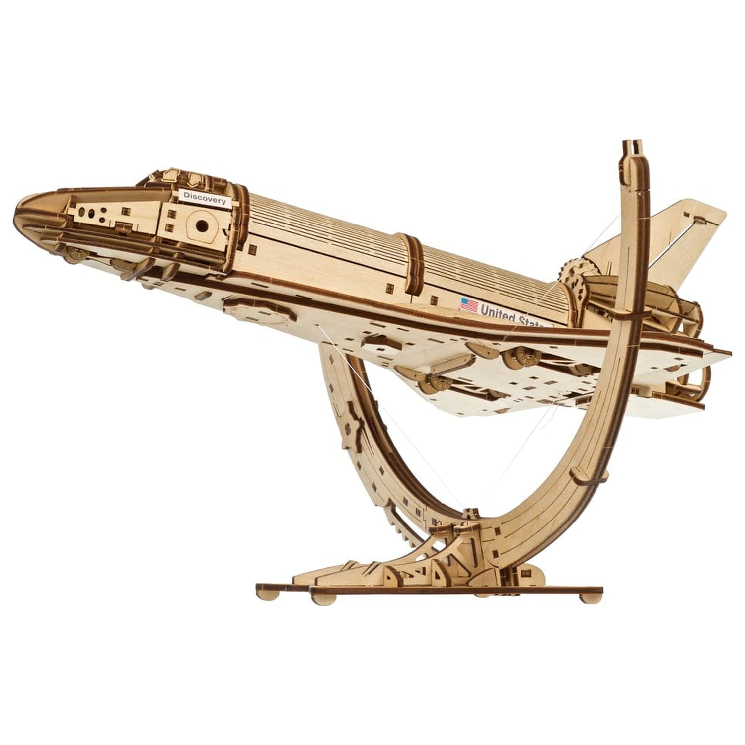 NASA drewniane puzzle 3D Space Shuttle Discovery zdjęcie produktu
