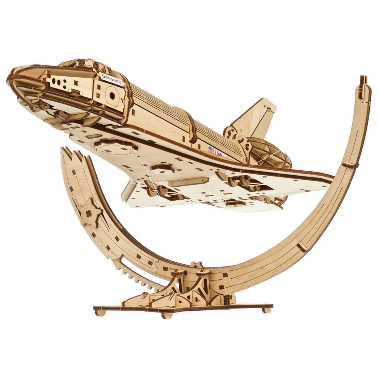 NASA drewniane puzzle 3D Space Shuttle Discovery zdjęcie produktu