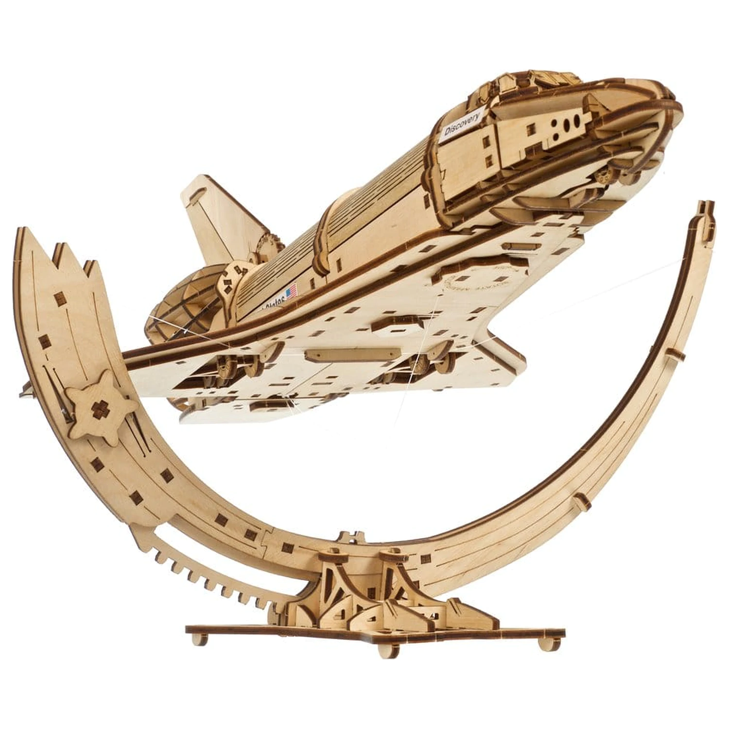NASA drewniane puzzle 3D Space Shuttle Discovery zdjęcie produktu