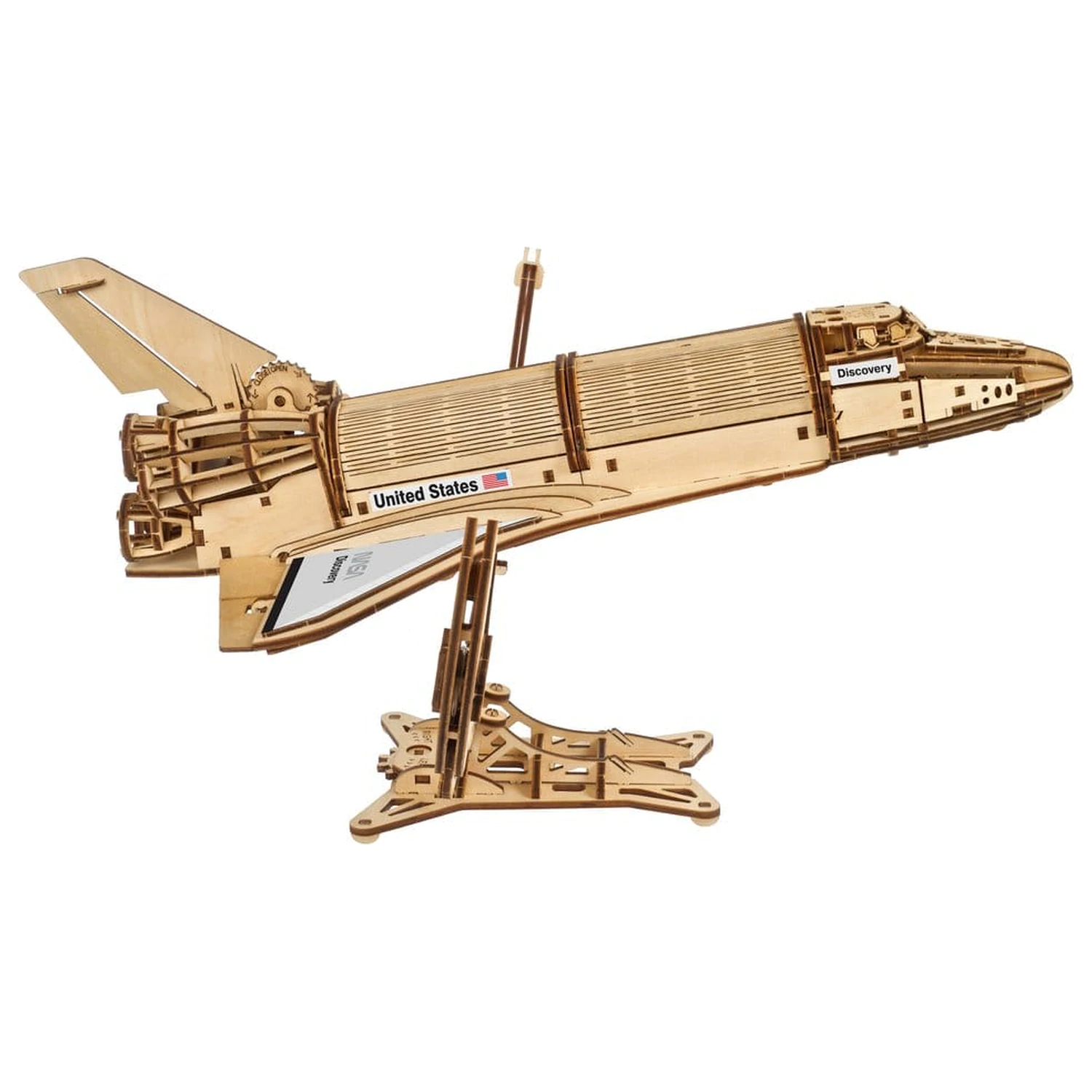 NASA drewniane puzzle 3D Space Shuttle Discovery zdjęcie produktu
