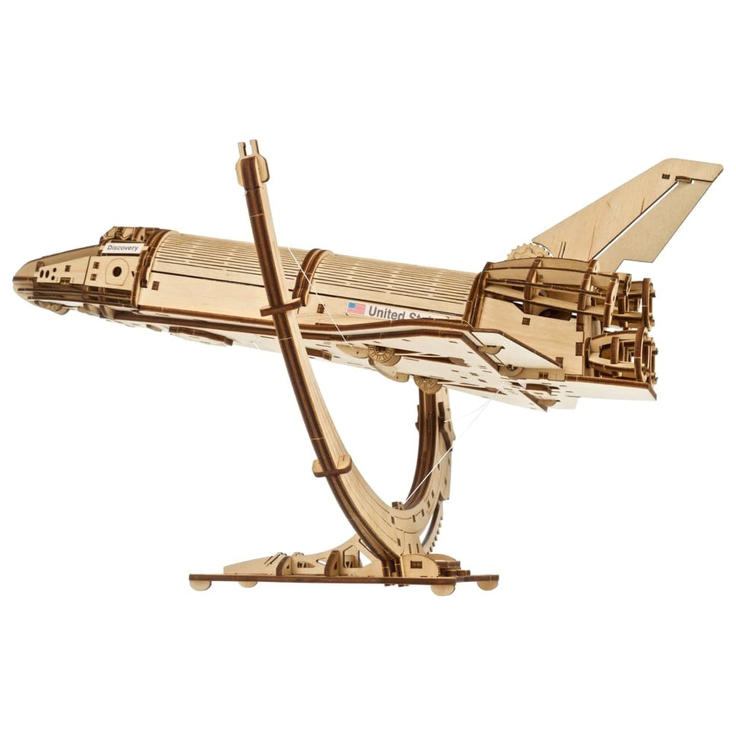 NASA drewniane puzzle 3D Space Shuttle Discovery zdjęcie produktu