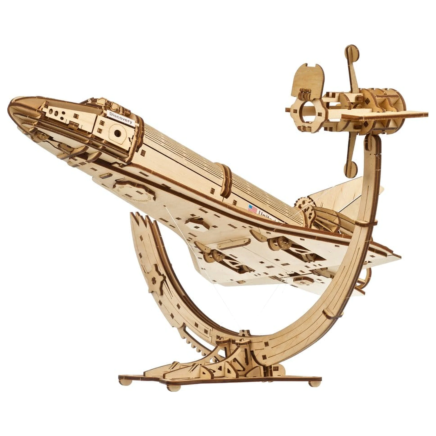 NASA drewniane puzzle 3D Space Shuttle Discovery zdjęcie produktu