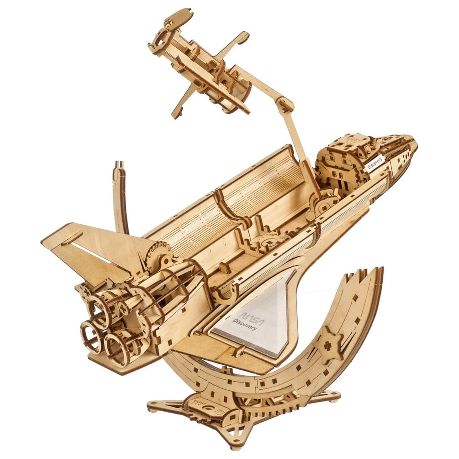 NASA drewniane puzzle 3D Space Shuttle Discovery zdjęcie produktu