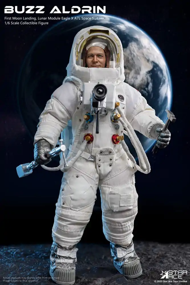 Figurka akcji NASA Apollo 11 Buzz Aldrin 1/6 30 cm zdjęcie produktu