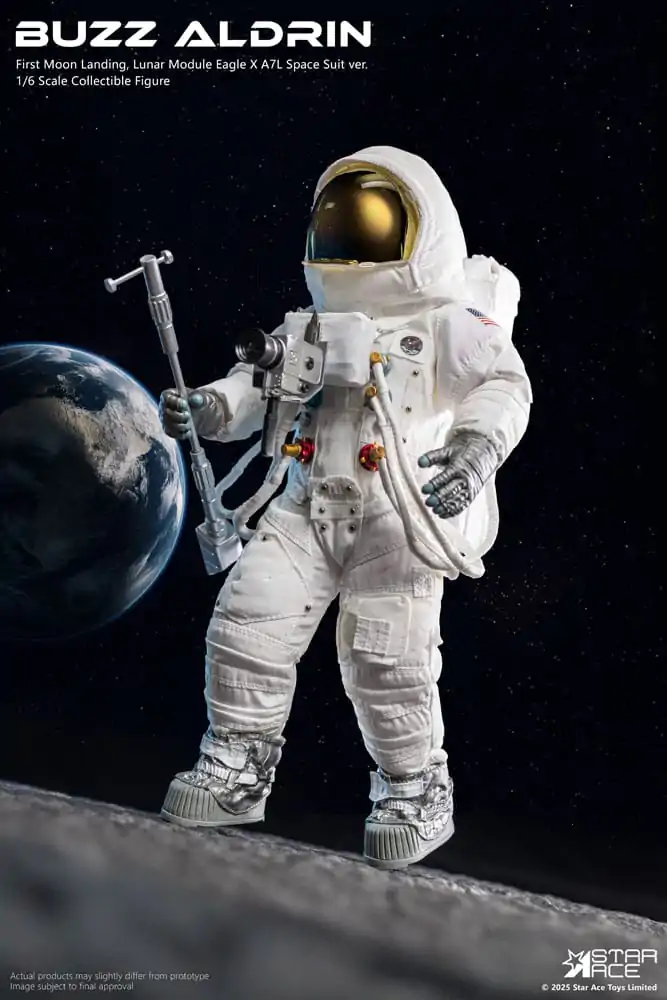 Figurka akcji NASA Apollo 11 Buzz Aldrin 1/6 30 cm zdjęcie produktu