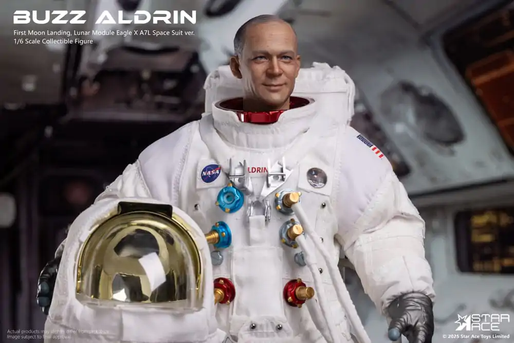 Figurka akcji NASA Apollo 11 Buzz Aldrin 1/6 30 cm zdjęcie produktu