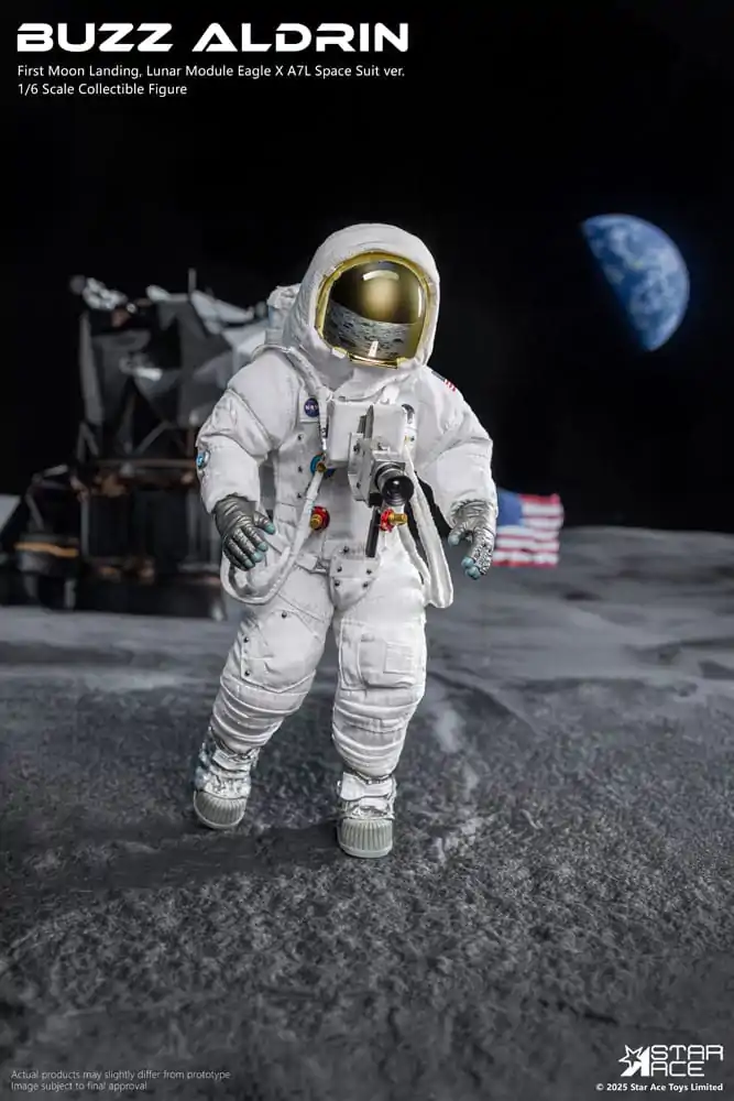 Figurka akcji NASA Apollo 11 Buzz Aldrin 1/6 30 cm zdjęcie produktu