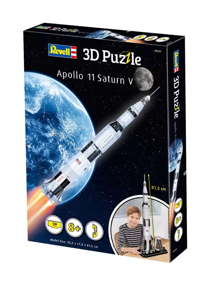 NASA 3D Puzzle Apollo 11 Saturn V 81 cm zdjęcie produktu