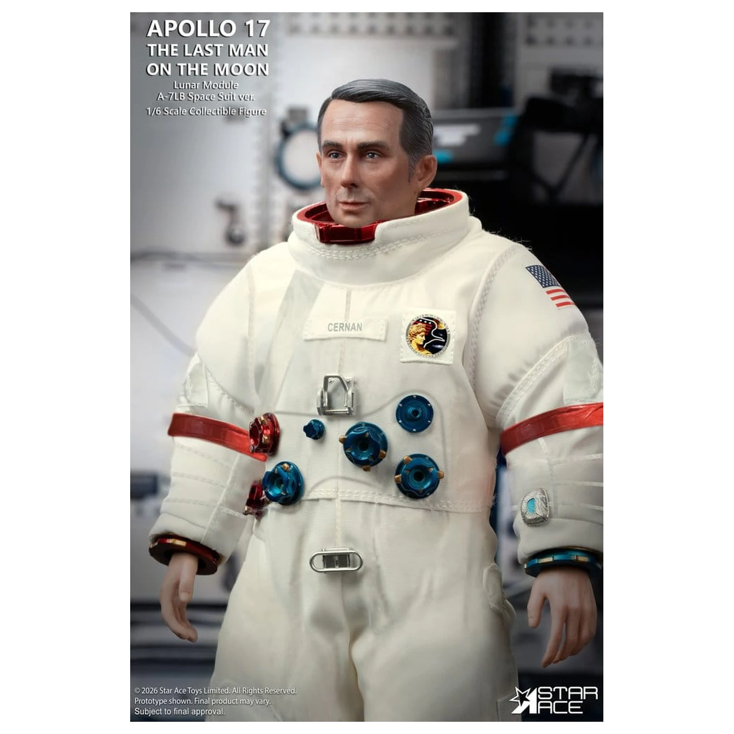 NASA Apollo 17 Figurka 1/6 The Last Man on the Moon 30 cm zdjęcie produktu