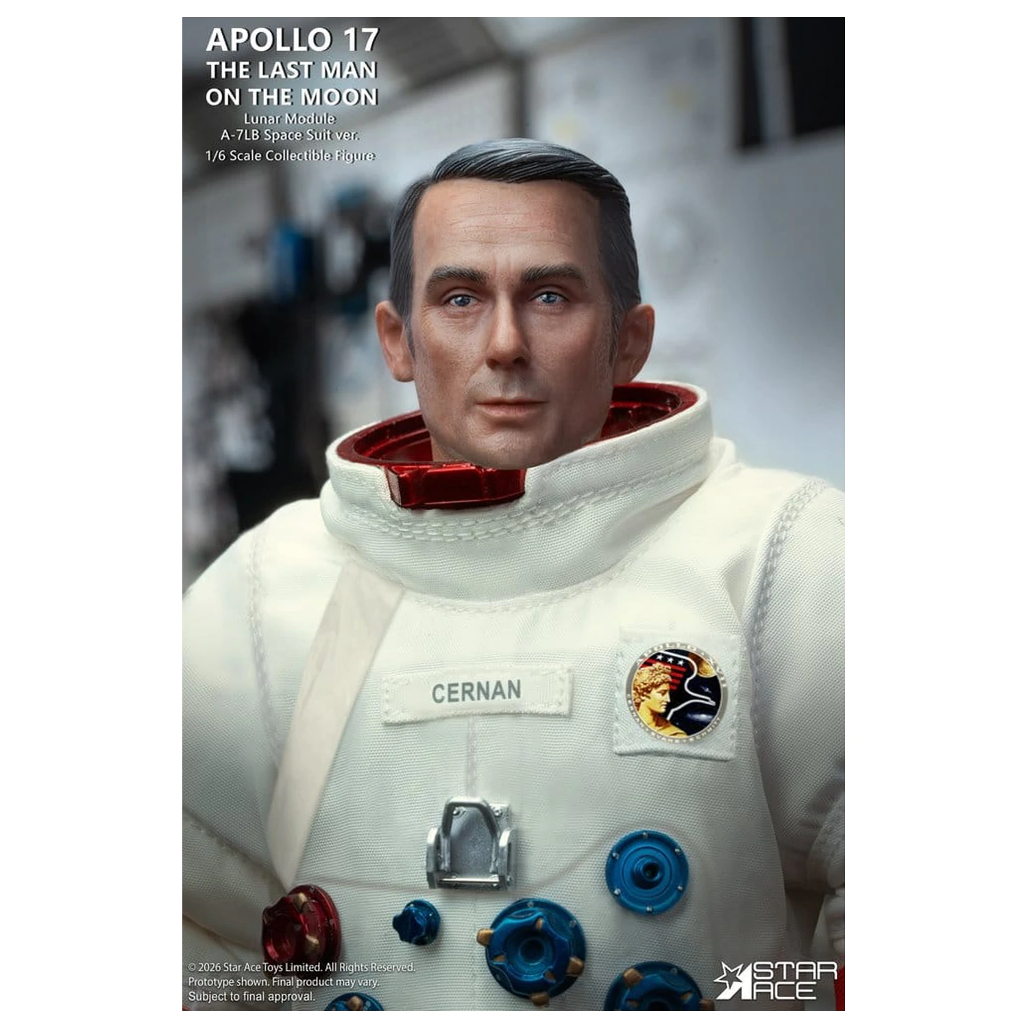NASA Apollo 17 Figurka 1/6 The Last Man on the Moon 30 cm zdjęcie produktu