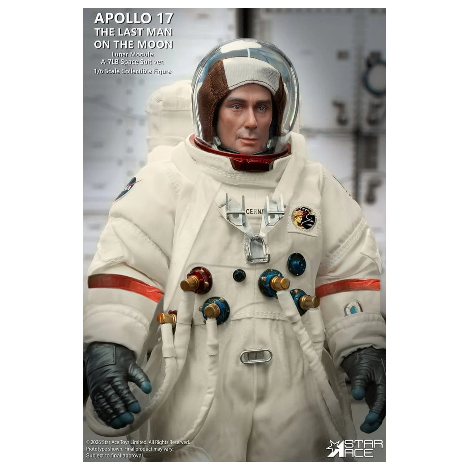 NASA Apollo 17 Figurka 1/6 The Last Man on the Moon 30 cm zdjęcie produktu