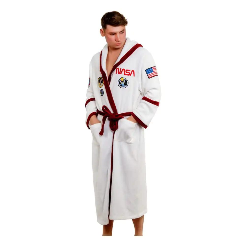 Szlafrok polarowy Nasa Fleece Bathrobe Astronaut zdjęcie produktu