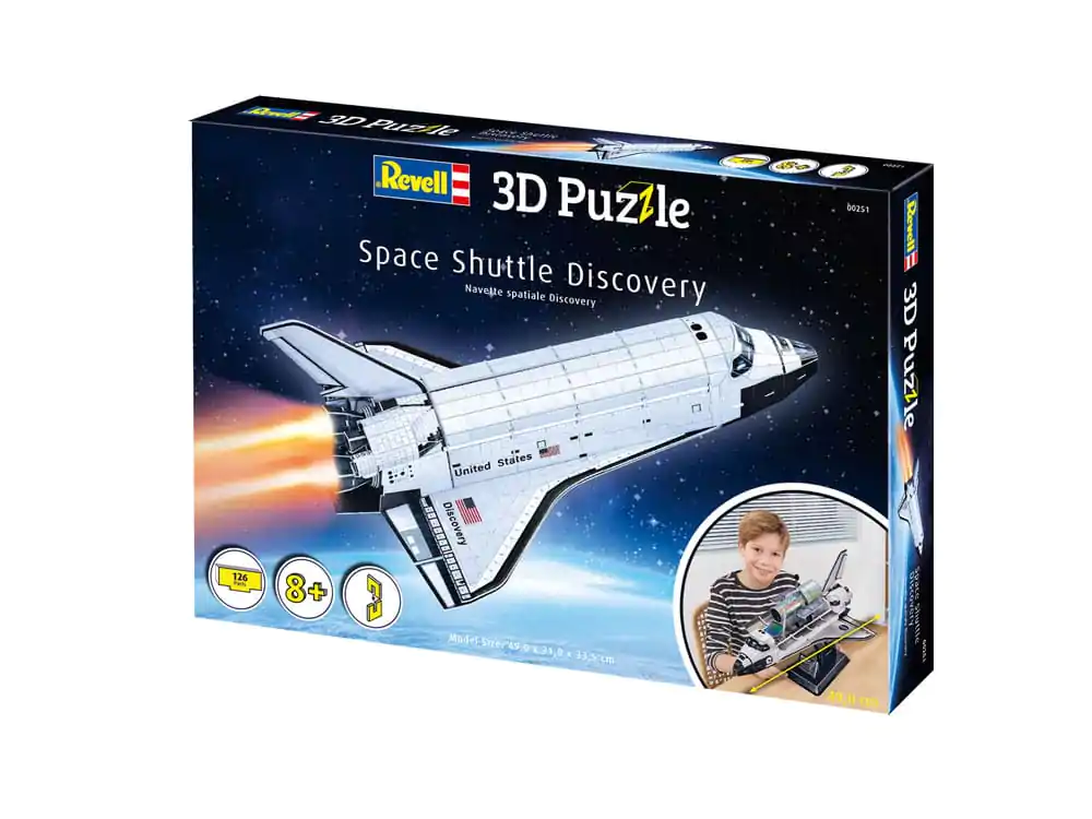 NASA 3D Puzzle Space Shuttle Discovery 49 cm zdjęcie produktu