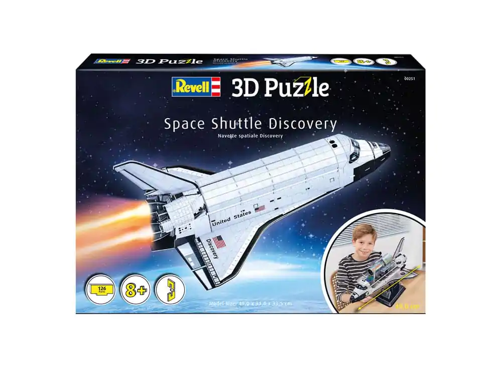 NASA 3D Puzzle Space Shuttle Discovery 49 cm zdjęcie produktu