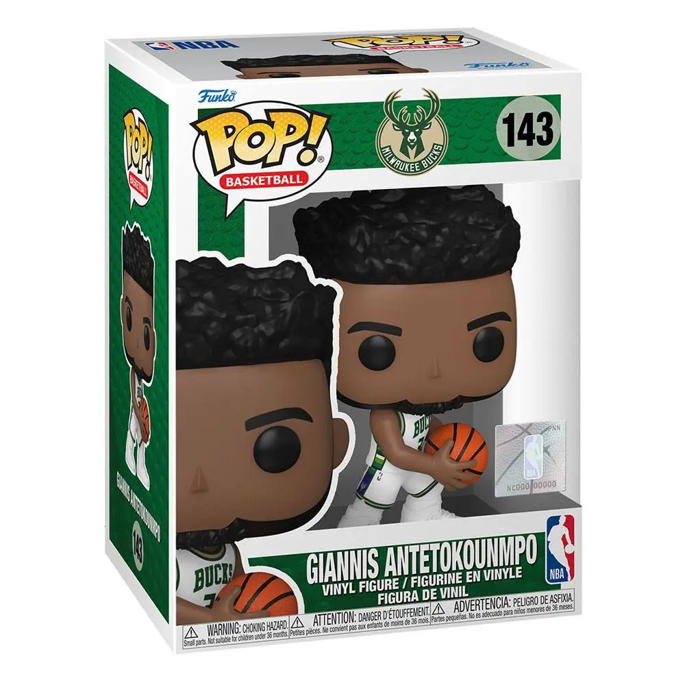 NBA Bucks POP! Basketball Vinyl Figure Giannis (City Edition 2021) 9 cm - Figurka Winylowa zdjęcie produktu