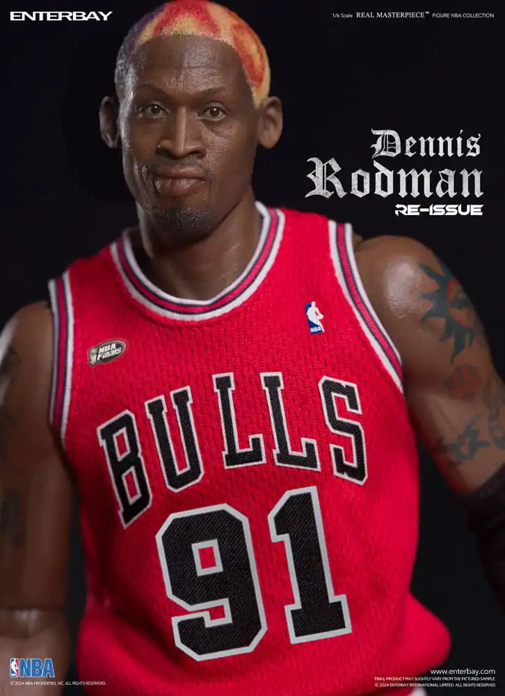 NBA Collection Real Masterpiece Figurka Akcji 1/6 Dennis Rodman Limited Retro Editon 33 cm zdjęcie produktu