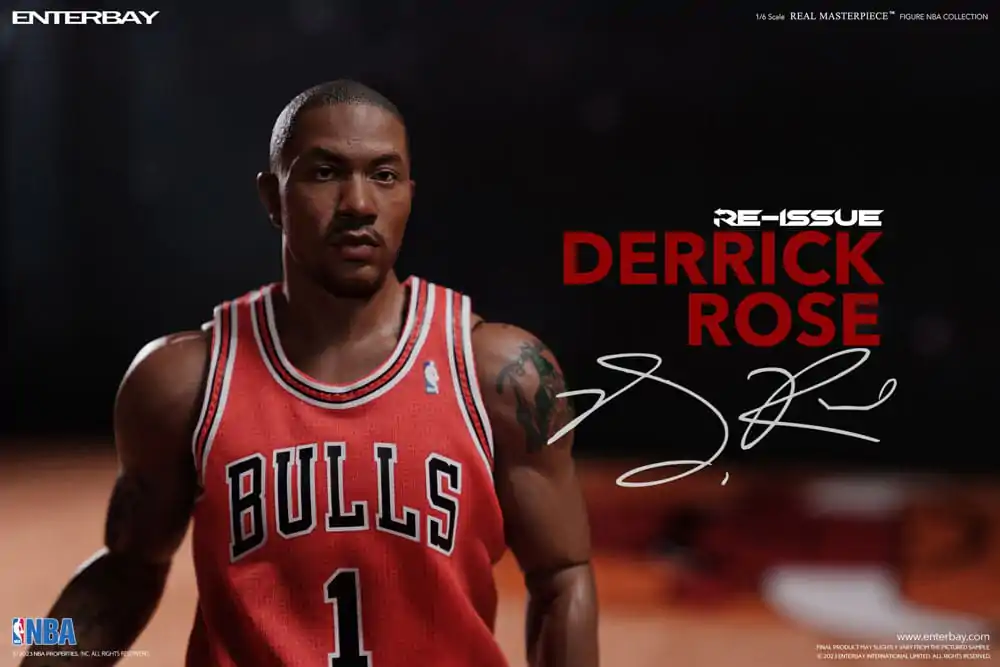 NBA Collection Real Masterpiece Figurka Akcji 1/6 Derrick Rose Limited Retro Edition 30 cm zdjęcie produktu