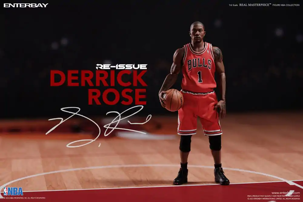 NBA Collection Real Masterpiece Figurka Akcji 1/6 Derrick Rose Limited Retro Edition 30 cm zdjęcie produktu