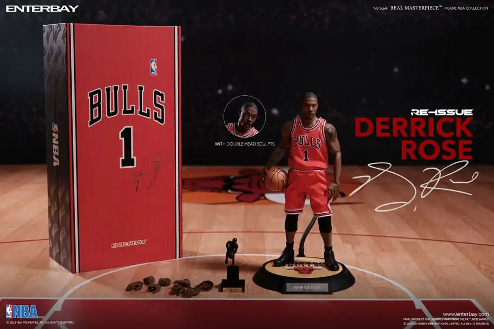 NBA Collection Real Masterpiece Figurka Akcji 1/6 Derrick Rose Limited Retro Edition 30 cm zdjęcie produktu