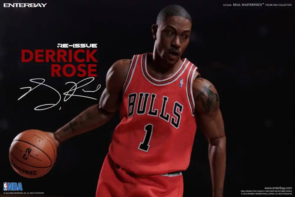 NBA Collection Real Masterpiece Figurka Akcji 1/6 Derrick Rose Limited Retro Edition 30 cm zdjęcie produktu