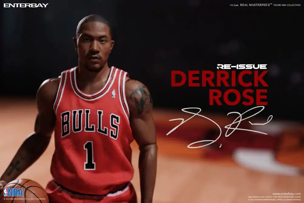 NBA Collection Real Masterpiece Figurka Akcji 1/6 Derrick Rose Limited Retro Edition 30 cm zdjęcie produktu