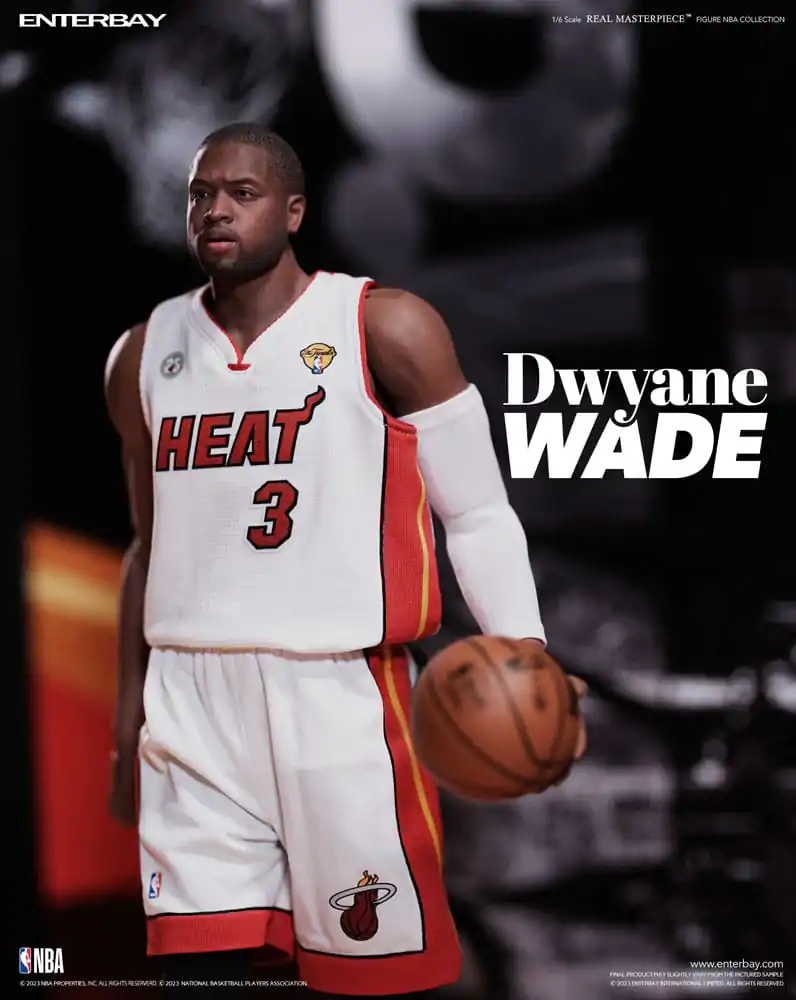 NBA Collection Real Masterpiece Figurka Akcji 1/6 Dwyane Wade 30 cm zdjęcie produktu