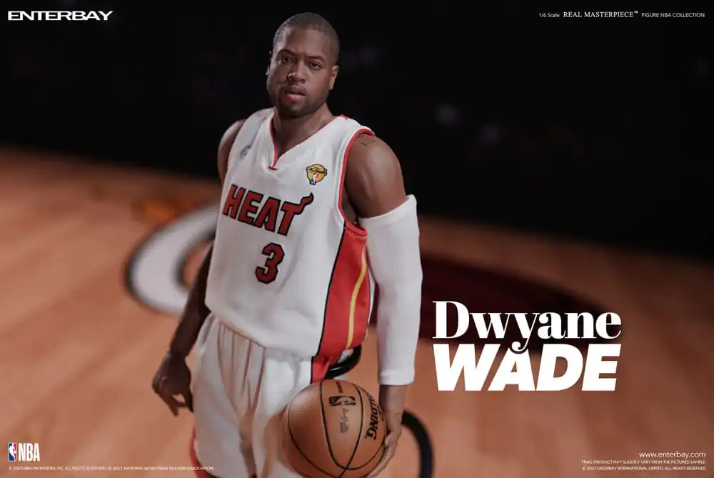 NBA Collection Real Masterpiece Figurka Akcji 1/6 Dwyane Wade 30 cm zdjęcie produktu